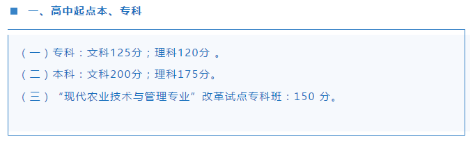 我省2020年成人高校招生錄取最低控制分數線出爐！
